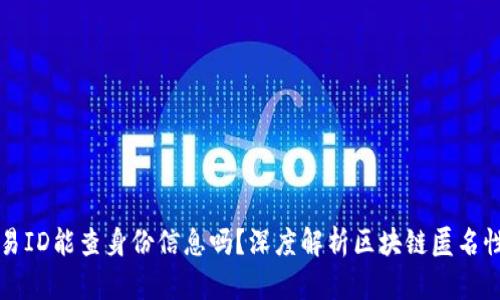 区块链交易ID能查身份信息吗？深度解析区块链匿名性与追踪性