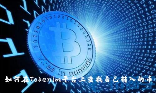 如何在Tokenim平台上查找自己转入的币