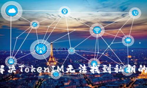 如何解决TokenIM无法找到私钥的问题？