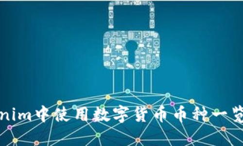 如何在Tokenim中使用数字货币币种一览与操作指南